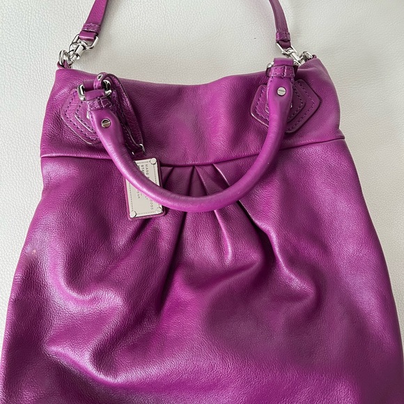 Marc by marc jacobs leather purple cross body bag - Picture 7 of 9